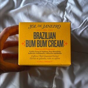 Sol de Janeiro Brazilian Bum Bum Cream in Bright Yellow Box